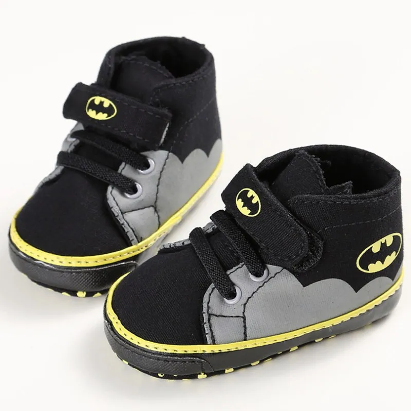 Тканевая обувь для детей с рисунком Бэтмена детские кроссовки маленьких