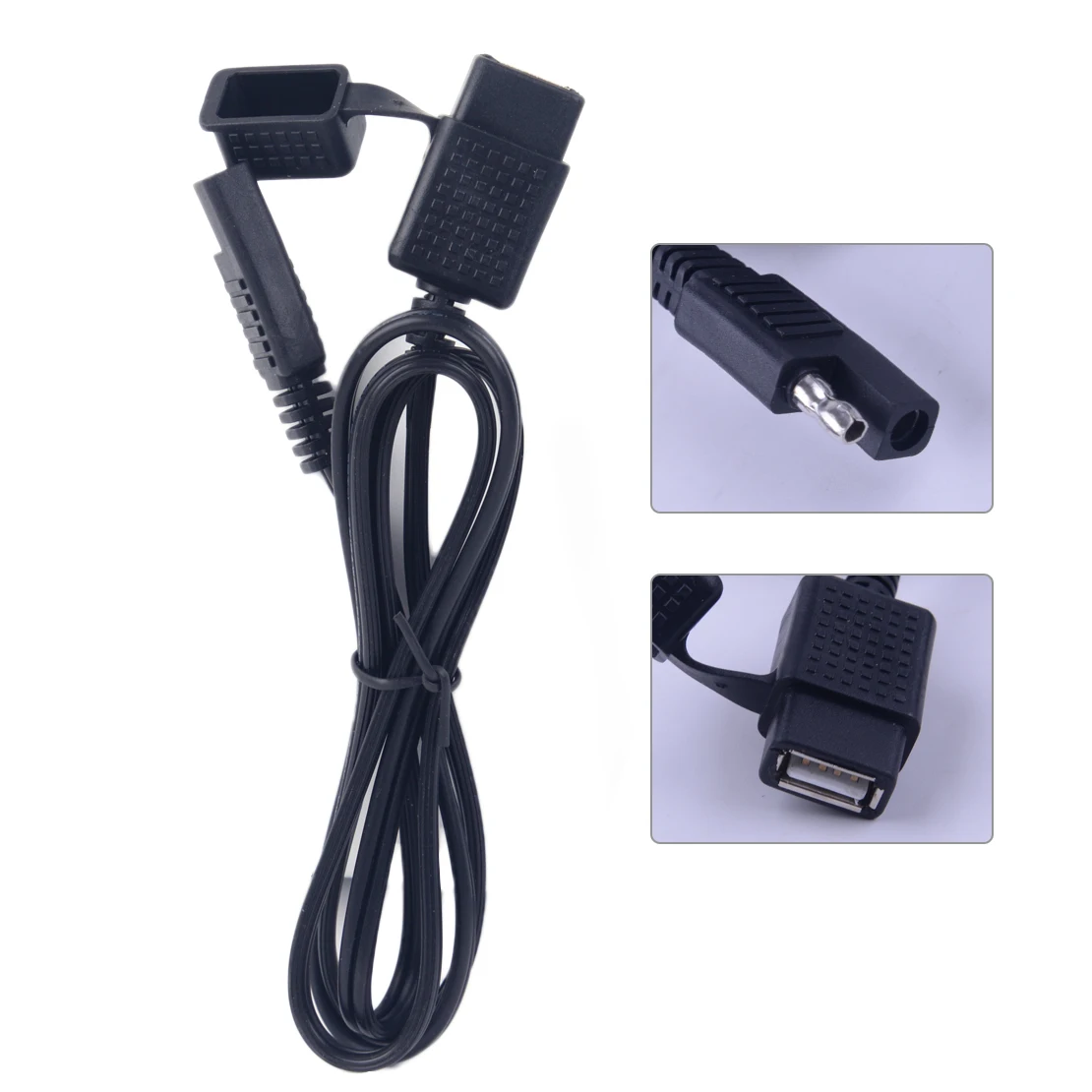 CITALL SPT1 18AWG мотоцикл черный Водонепроницаемый SAE USB телефон gps Мощность Зарядное