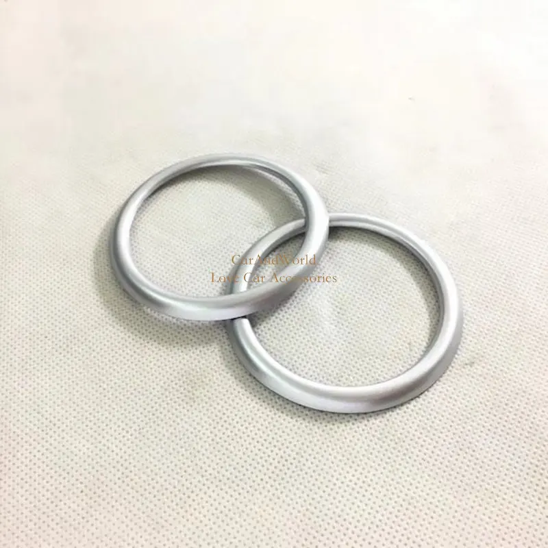 

For 2017 2018 Mazda CX-3 CX3 Speaker Audio Ring Cover Front A pillar Sound Frame Bezel Sticker Trim CX 3 Car-styling Accessories