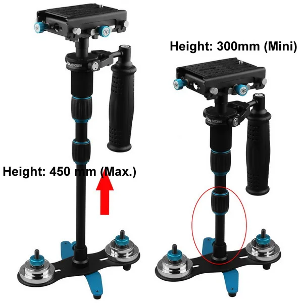 Стабилизатор FOTGA для цифровой зеркальной камеры Ручной Steadycam видеокамеры