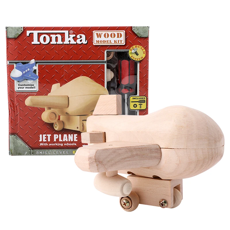 TONKA винтовые игрушки деревянные для детей деревянная разборка модель сборки