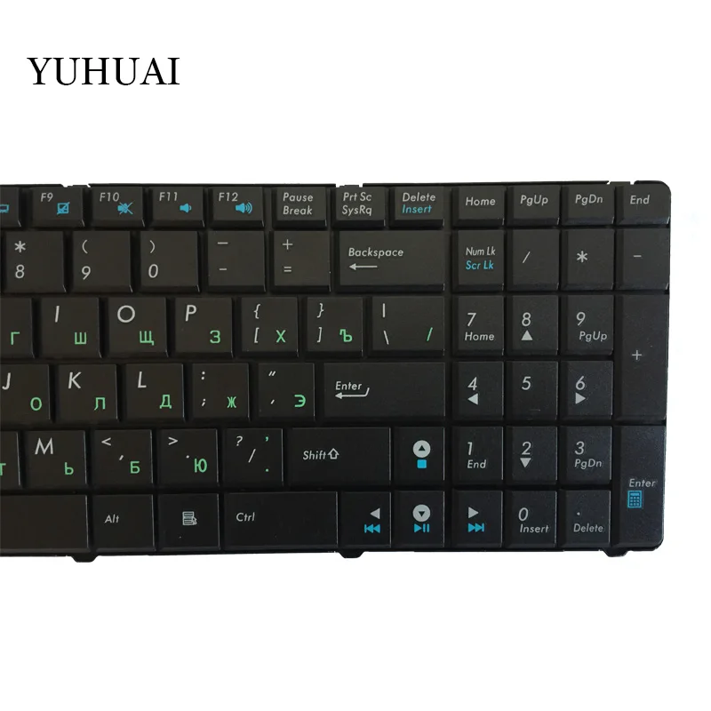 Русская клавиатура для ноутбука ASUS K50 K50A K51 K60 K61 K62 P50 P50IJ K70 K70IJ F90 F90SV X5D F52 F52A X5DC X70IL RU |