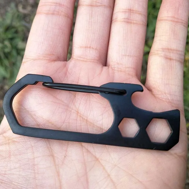 Мини Портативный Открыватель для бутылки из нержавеющей стали шестигранный ключ