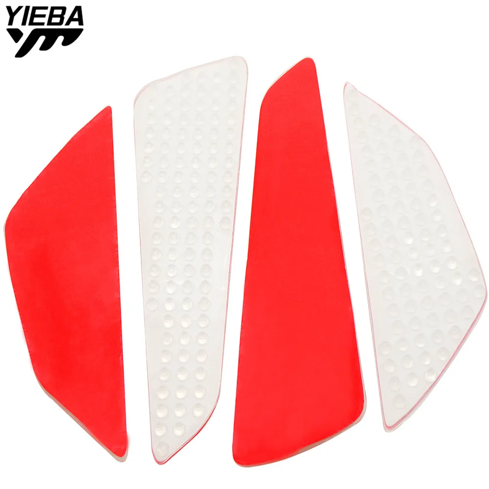 4 шт. аксессуары для мотоциклов и автомобилей углеродное волокно накладка на бак