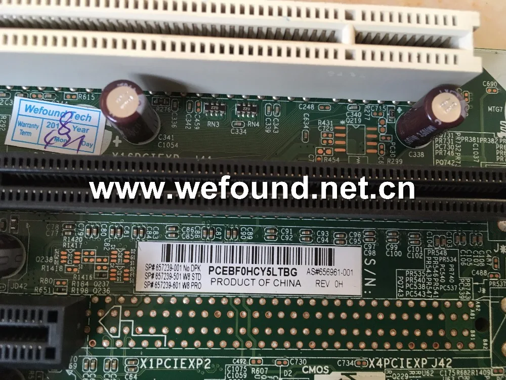 100% рабочая материнская плата для настольного компьютера 6300 Pro SFF 657239 001 656961