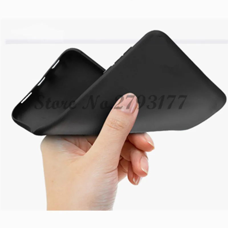 MPCQC ультратонкий черный мягкий силиконовый чехол из термопластика для Xiao mi redmi Note