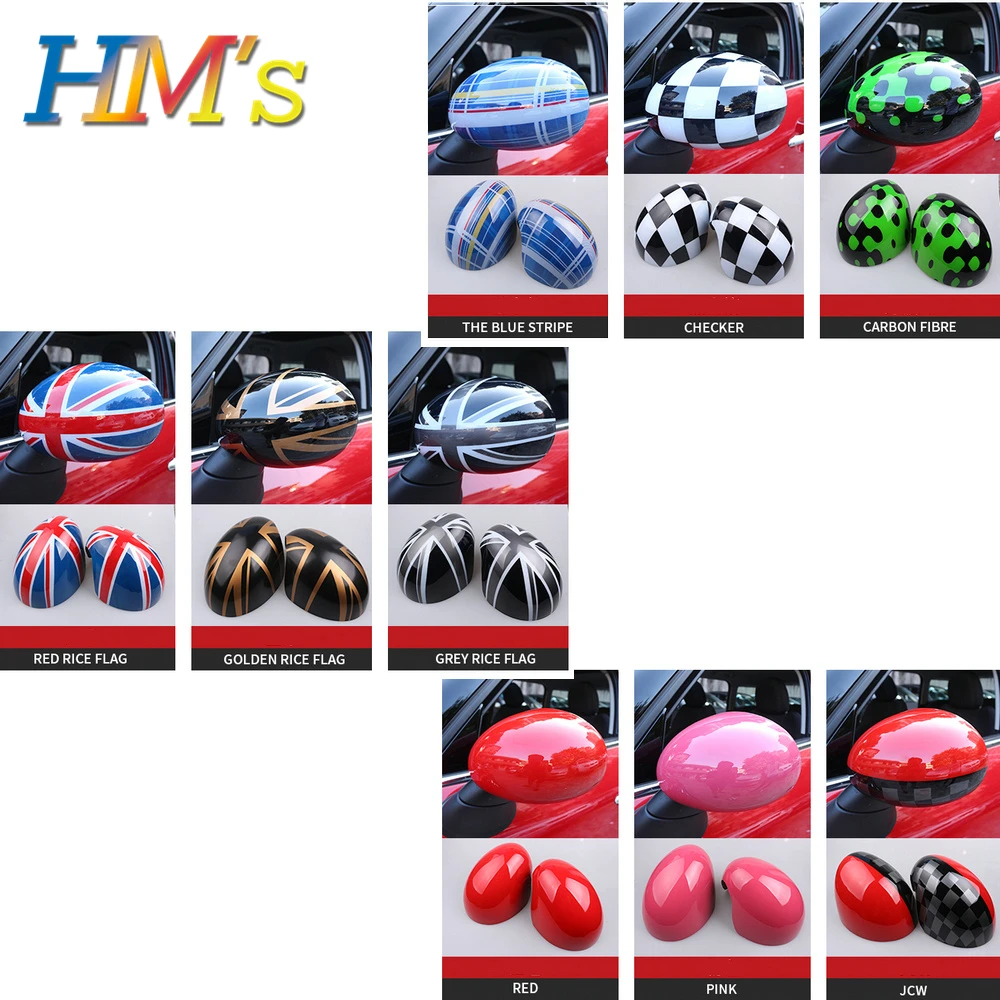 Для MINI Cooper F56 F55 Hardtop хэтчбек зеркало заднего вида наклейка крышка для MINI Cooper аксессуары для MINI F56 автомобильный Стайлинг