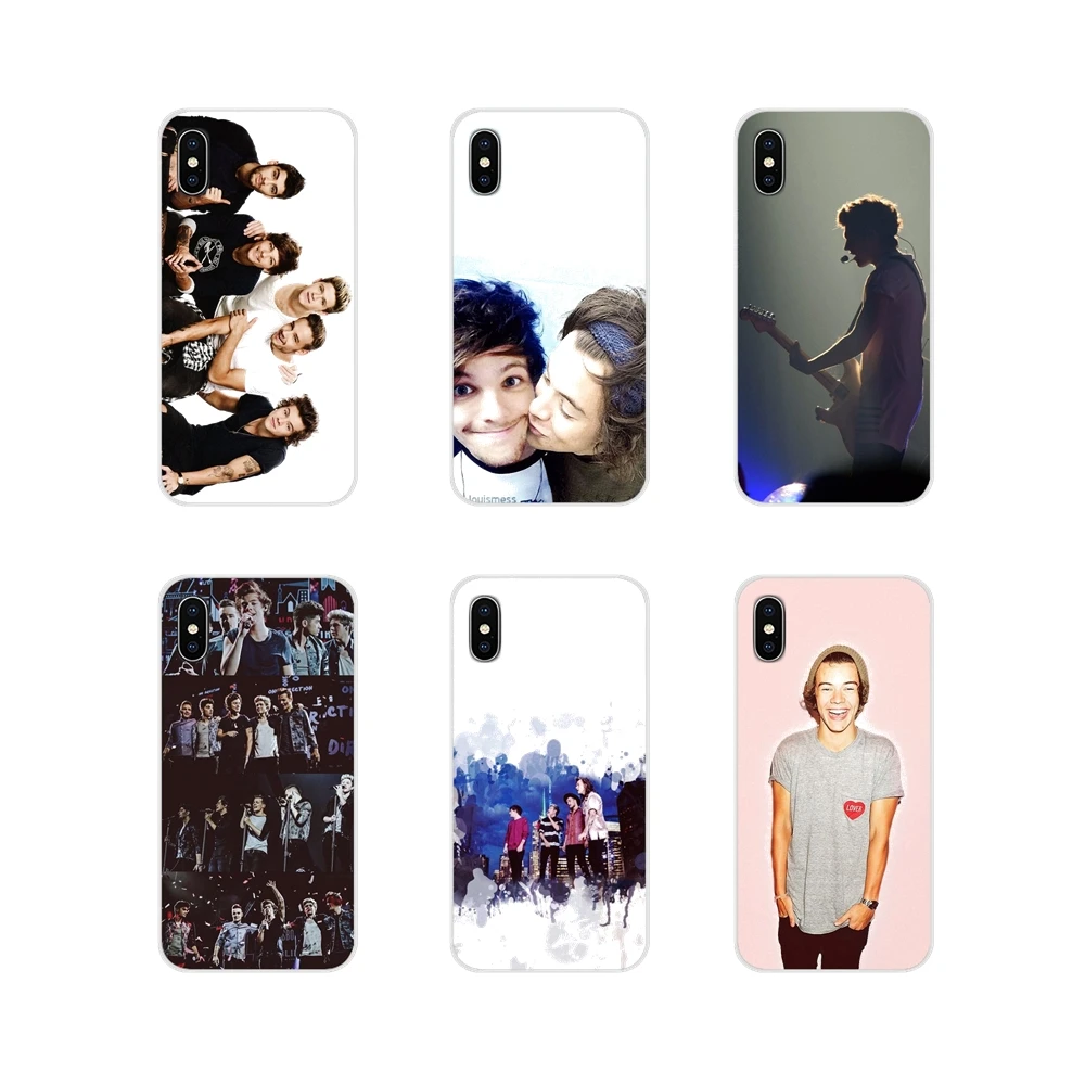 Лучшая коллекция One Direction для Apple iPhone X XR XS MAX 4 4S 5 5S 5C SE 6 6S 7 8 Plus ipod touch Чехлы мобильных