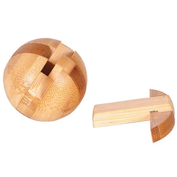 Волшебный шар Сфера бамбук 3D деревянная конструкция пазл дерево головоломка
