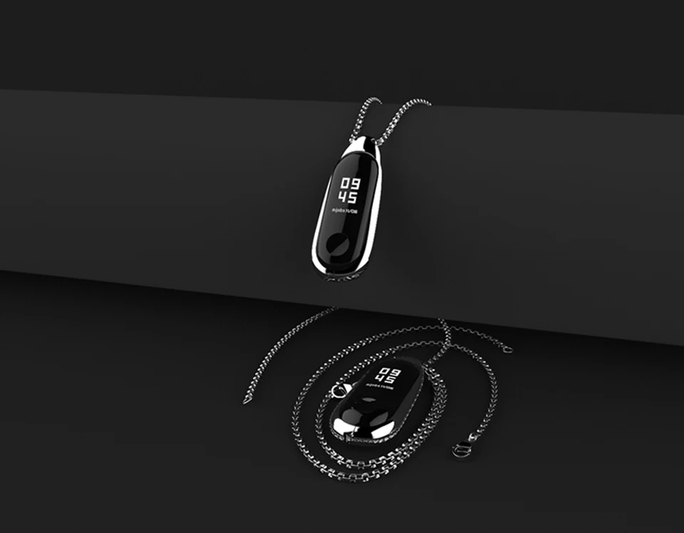 Браслет mi jobs для Xiaomi mi, 3/4, ожерелье, подвеска, ремешок на запястье mi Band3/4, часы, металлический браслет из нержавеющей стали, браслет mi Band 3/4