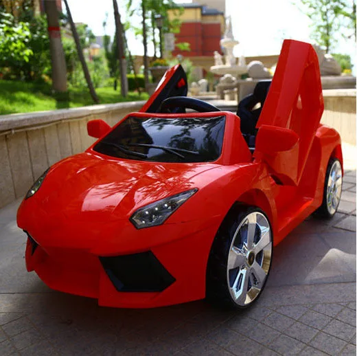 Оптовая продажа Детский электромобиль для езды на машине четыре колеса пульт