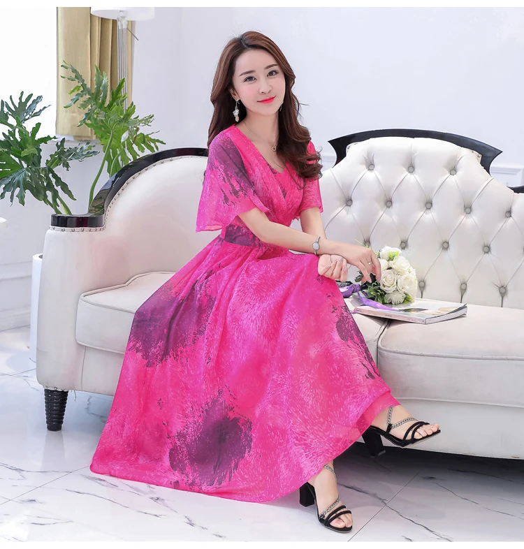 Летнее шелковое платье с V образным вырезом|silk dress|a dressdress a |