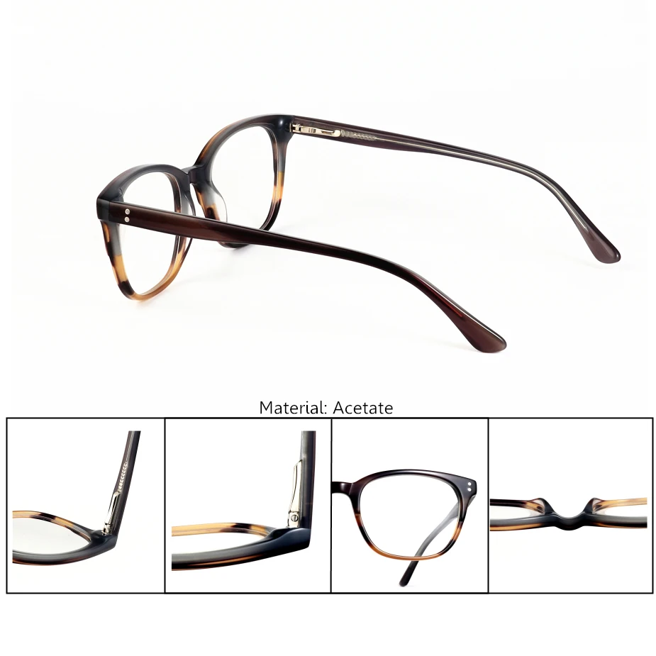 Винтажные оптические очки с оправой мужские фотохромные Souglasses хамелеоновые