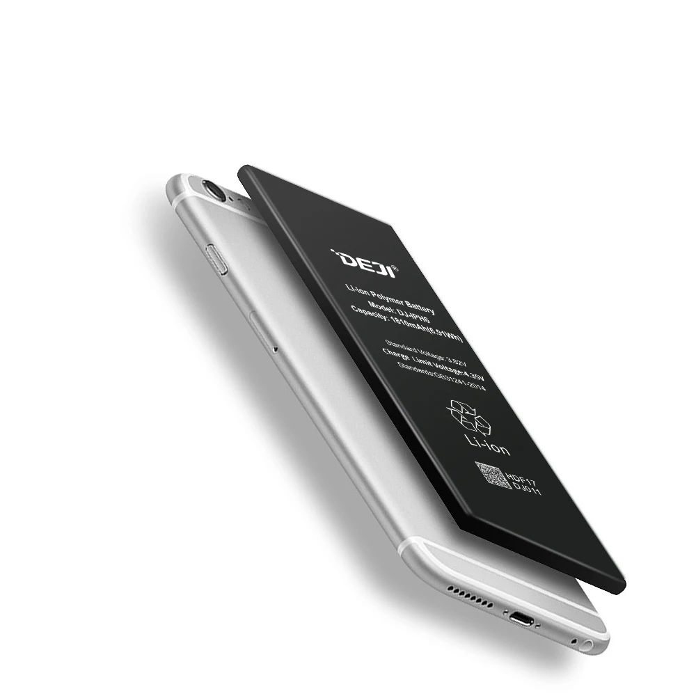 DEJI оригинальный литий полимерный аккумулятор для iPhone 6G высокое качество