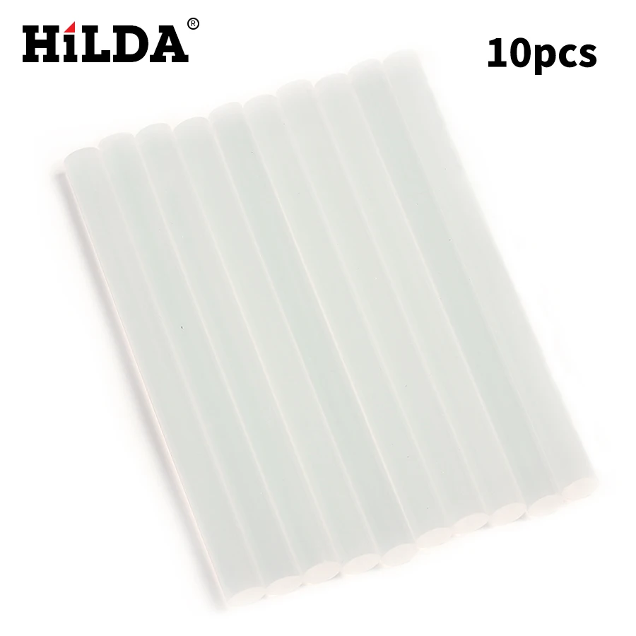 HILDA 10 шт./компл. 7 мм x 98 термоплавкие клеевые палочки для электрического клеевого