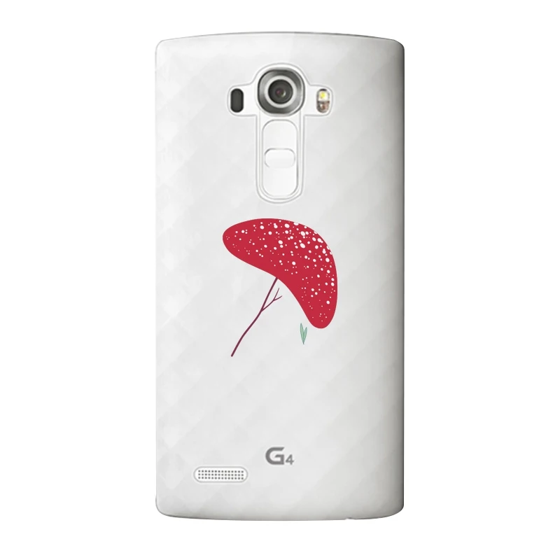 Мягкий прозрачный чехол для телефона из ТПУ с грибами LG G3 G4 G5 V10 K3 K4 K5 K8 K10 2017 Google Nexus
