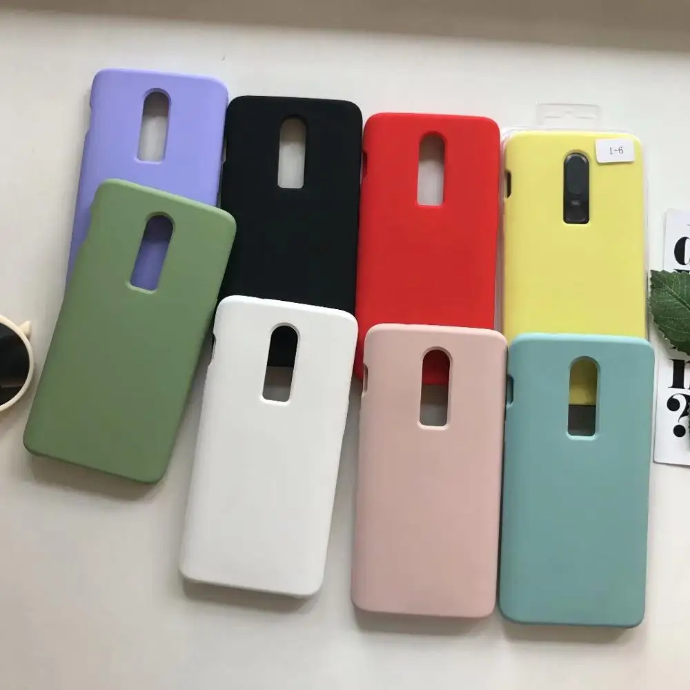HYSOWENDLY чехлы для телефонов с конфетами Макарон Для One Plus 5T 6 6T 7 8Pro матовые