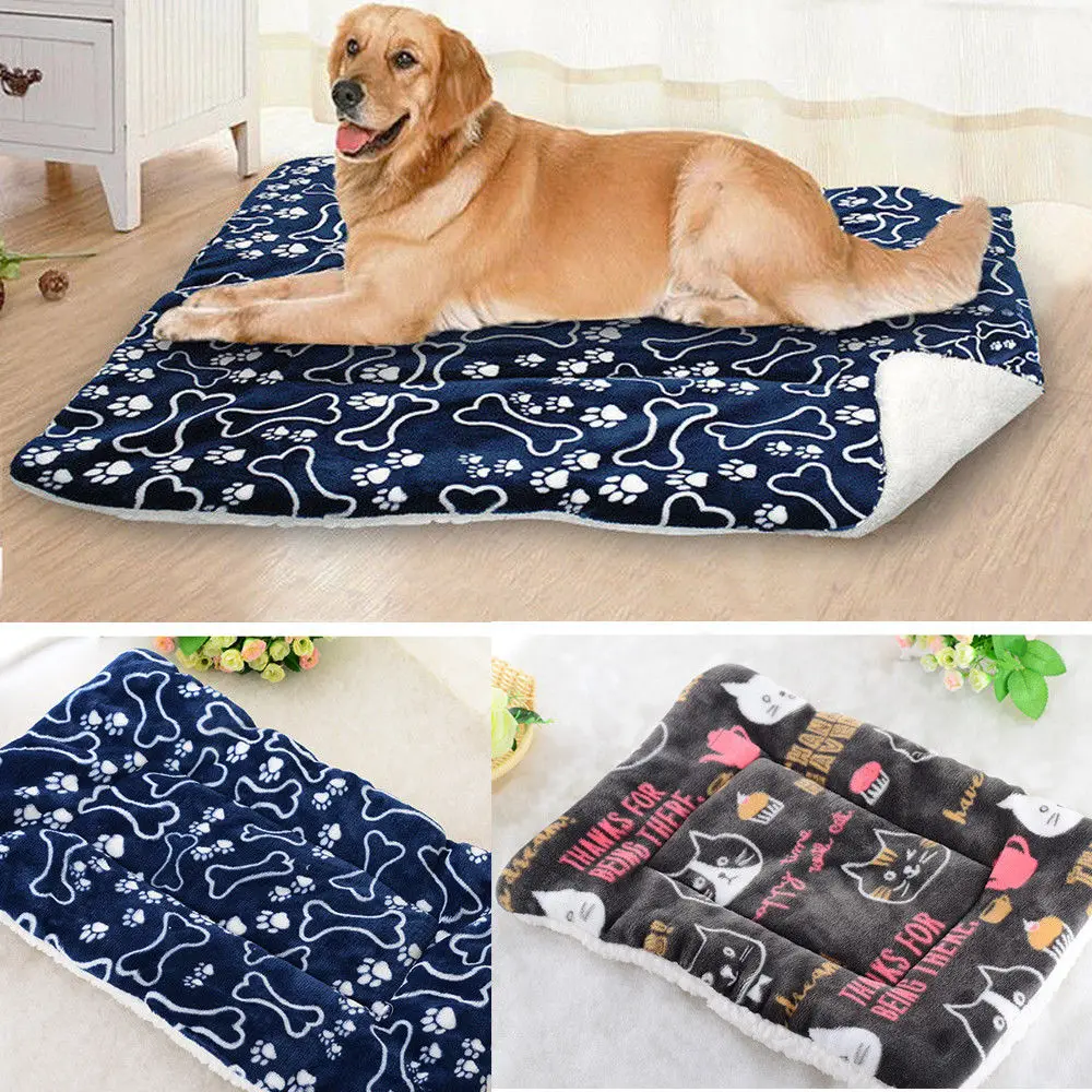 

2020 New Large Pet Dog Cat Bed Puppy Cushion House Pet Soft Warm Kennel Dog Mat Blanket Dog Supplies