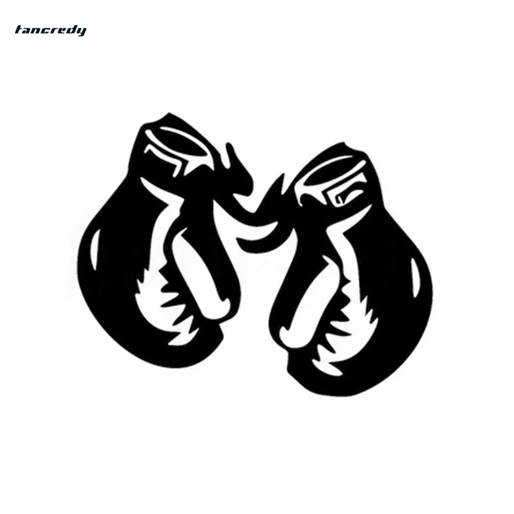 Tangcredy 3D наклейка забавные боксерские перчатки светоотражающие автомобильные