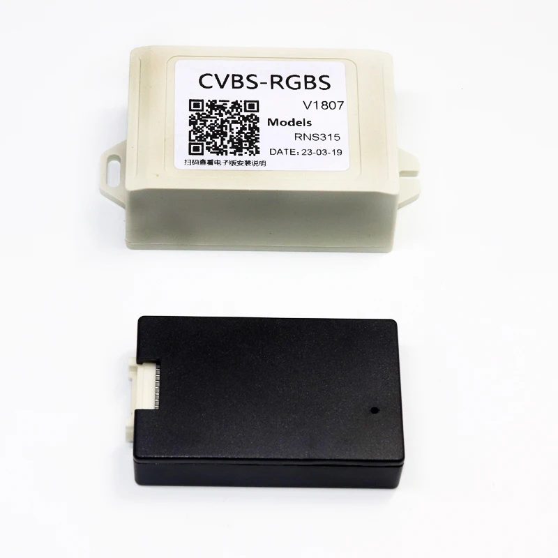 RGB RNS315 RNS 510 RCD 510 коробка к AV эмулятор CVBS конвертер адаптер для VW POLO GOLF BEETLE CC PASSAT флип камера заднего вида