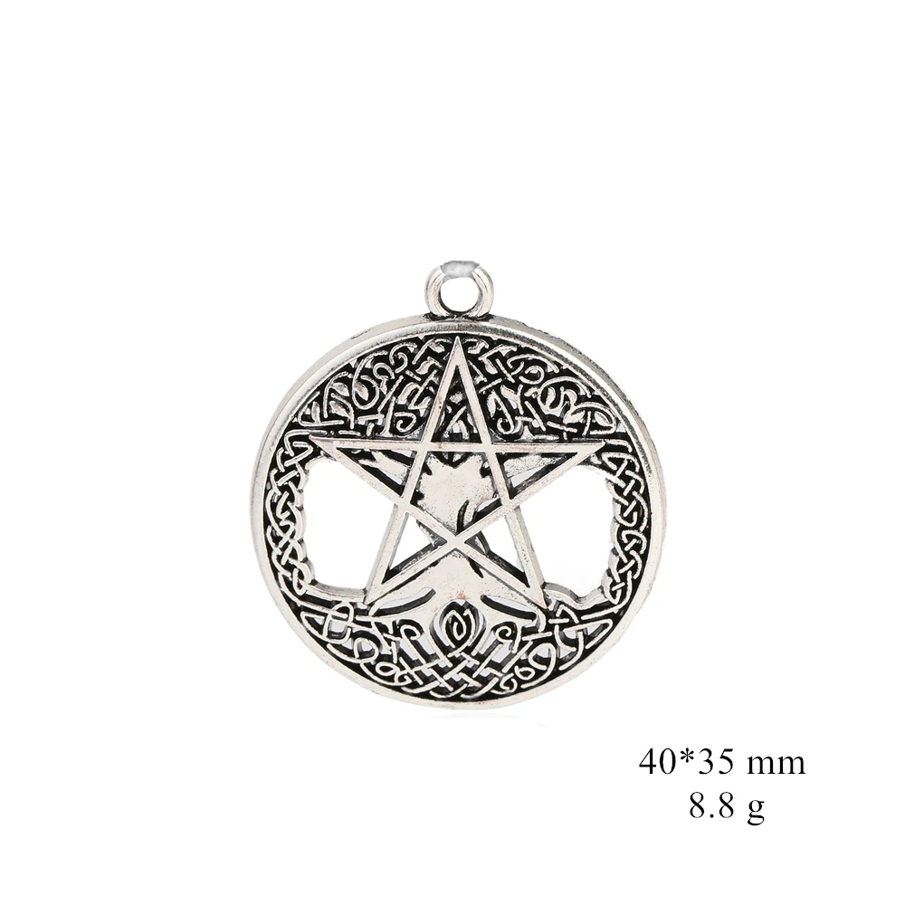 Подвески в виде Древа Жизни dowapara Pentacle модные большие для изготовления ювелирных
