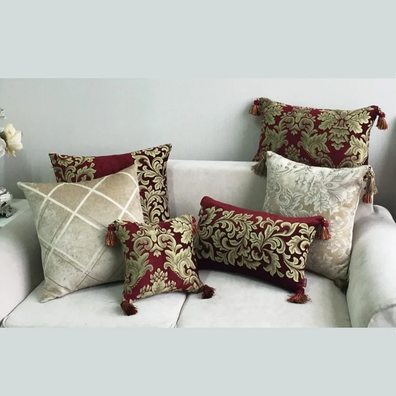 Декоративная наволочка в американском стиле 40x60 см|cushion cover|throw pillow coversvelvet cover |