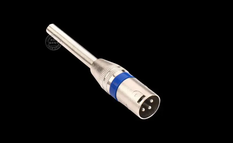 Металлическая пружинная штепсельная вилка XLR 3 штырька разъемы для микрофона xir