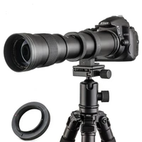 jintu 420 800mm f8 3 16 manual hd telephoto zoom lens for nikon dslr camera d3100 d3200 d3300 d3400 d5100 d5200 d5600 d5300 d90