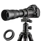 JINTU 420-800 мм F8,3-16 ручной HD телефото зум объектив для Nikon DSLR камеры D3100 D3200 D3300 D3400 D5100 D5200 D5600 D5300 D90
