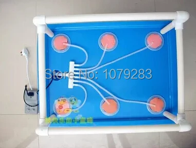 Аэропонная кастрюля с 10 сетчатыми чашками и распространителем цикловым таймером