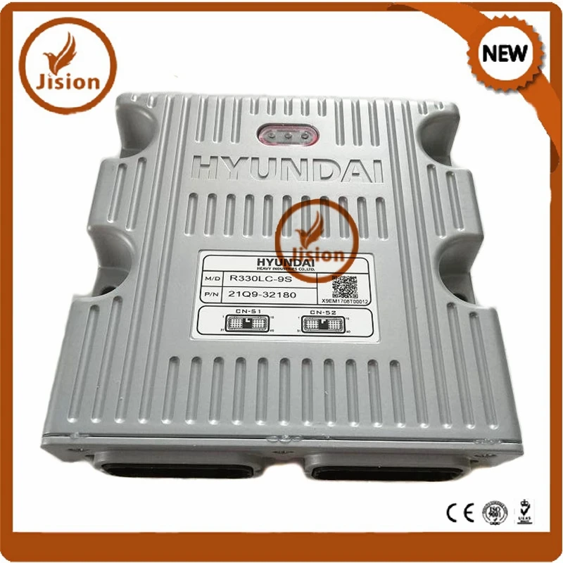 Настоящий ECU R330LC 9S контроллер экскаватора ECM 21Q9 32180 32181 Бесплатная доставка|Датчик