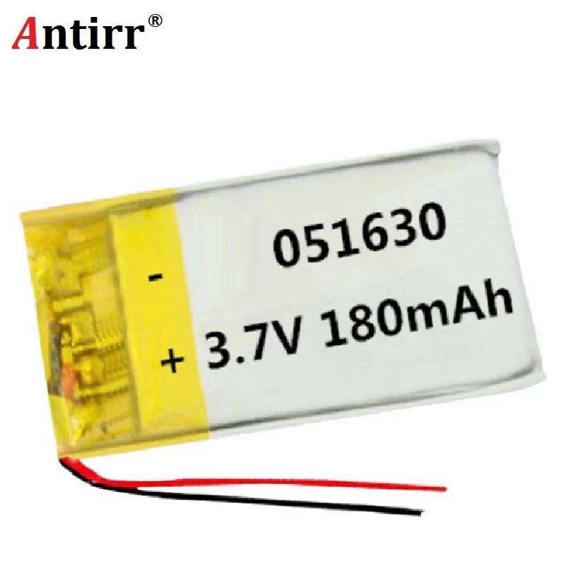 501630 3,7 v 180mah литий-полимерная перезаряжаемая батарея высокой мощности для SBH52 smart MP3 Bluetooth гарнитура Бесплатная доставка