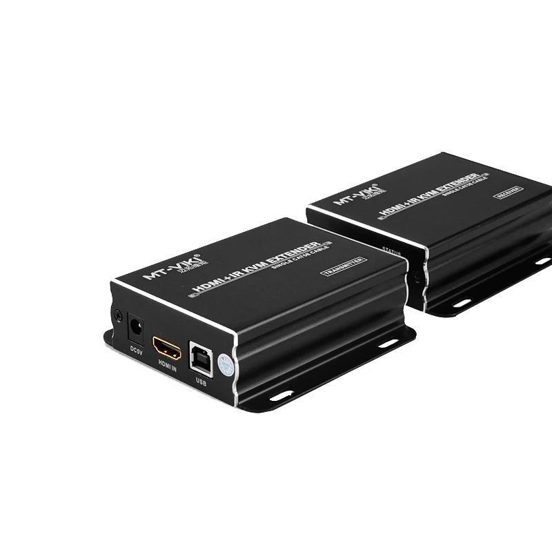 KVM-Удлинитель HDMI MT-VIKI 120 м Повтор + USB через UTP CAT 5e/6 RJ45 кабель локальной сети