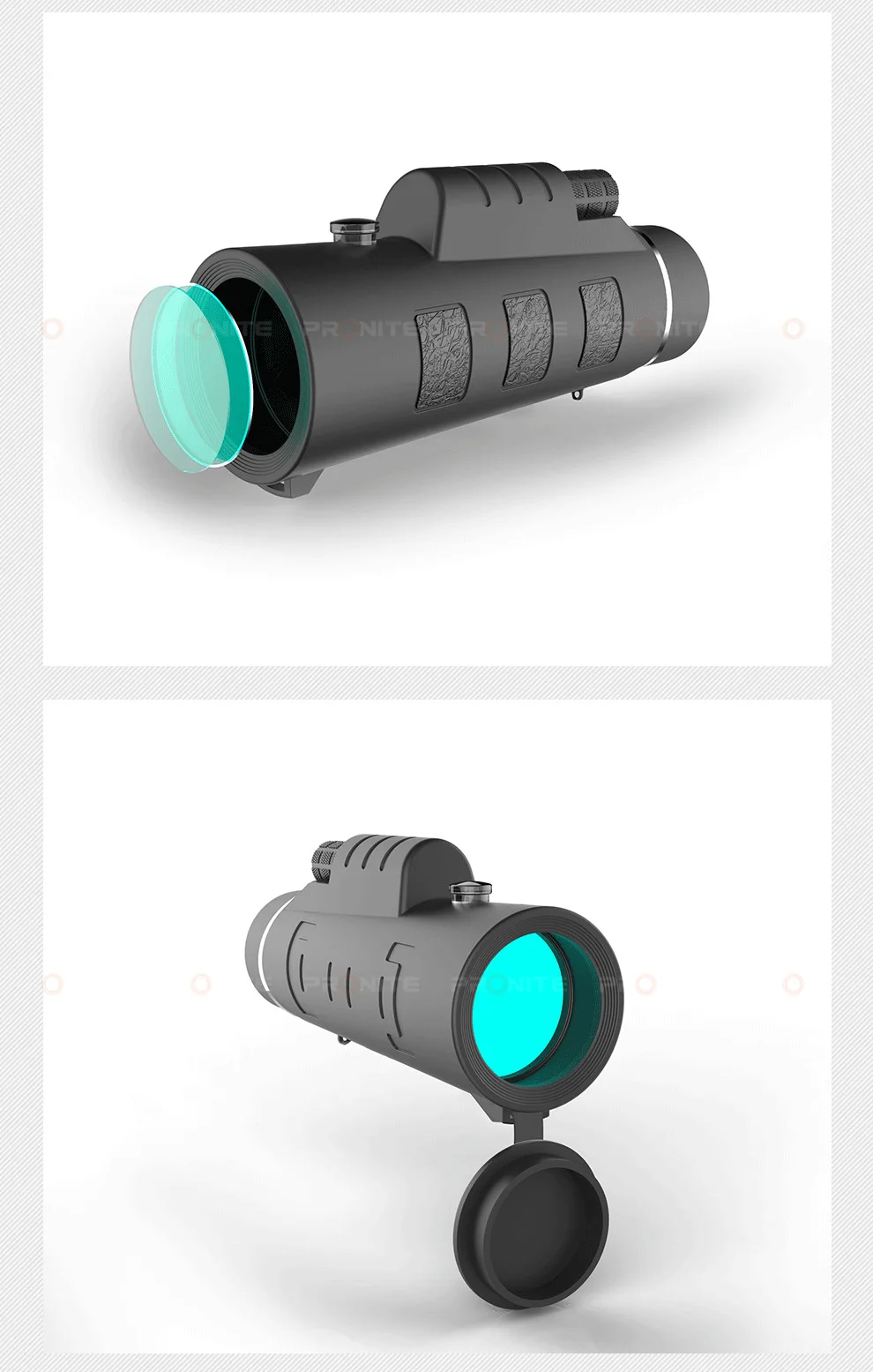 Монокуляр Zoom Vision 40x54 охотничий телескоп HD Профессиональный Монокуляр охотничьи прицелы телескопическое зеркало Opera Turizm Spyglass