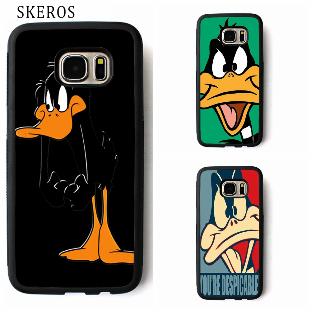 Skeros Даффи Дак 9 Телефон чехол для Samsung Galaxy S3 S4 S5 S6 S7 S8 край края Примечание 3 4 5 # B248 |