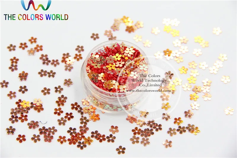 SMH5- 4 удивительные блестки в форме цветка для дизайна ногтей или украшения своими