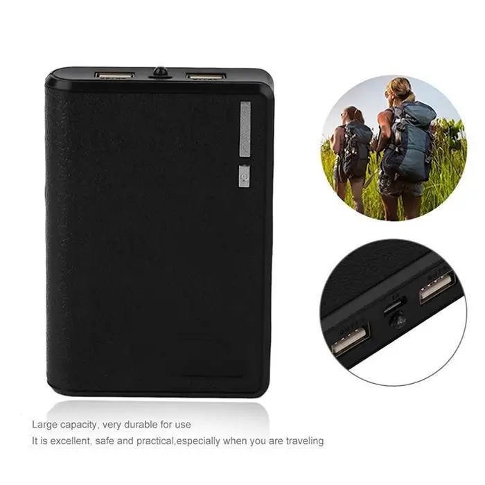 20000mAh Portable Outdoor powerbank USB With Phone Holder External Battery Output for | Мобильные телефоны и аксессуары