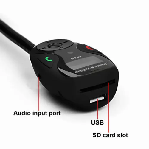 Новый Bluetooth lcd автомобильный комплект MP3 музыкальный плеер Handsfree fm-передатчик