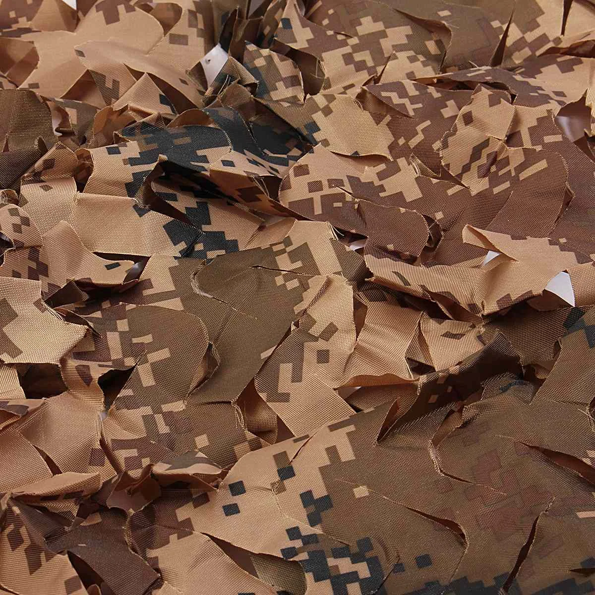 1,5x2 1,5x3 1,5x4 1,5x5 1,5x6 1,5x7 1,5x10 полиэфирная ткань PET Fibre камуфляжная сетка для охоты Солнцезащитная Крышка для автомобиля