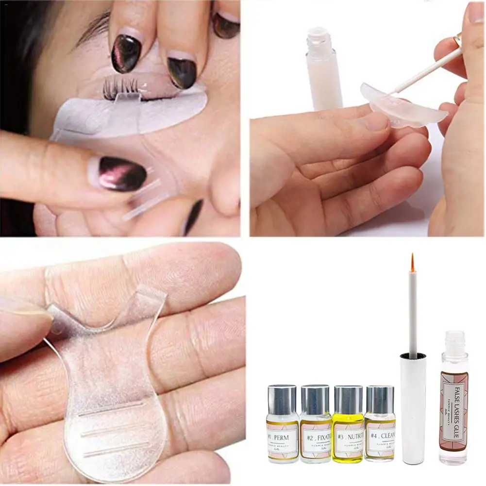 Мини набор для завивки ресниц лифтинг реснички подтяжка наращивания со