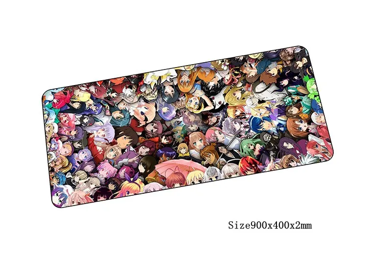 size900x400x2mm Коврик для мыши dxd для средней школы, коврик для мыши с блокировкой края, коврик для мыши, коврик для компьютерной мыши, Сексуальный игровой коврик для мыши для геймера, коврик для мыши с клавиатурой - Цвет: size900x400x2mm