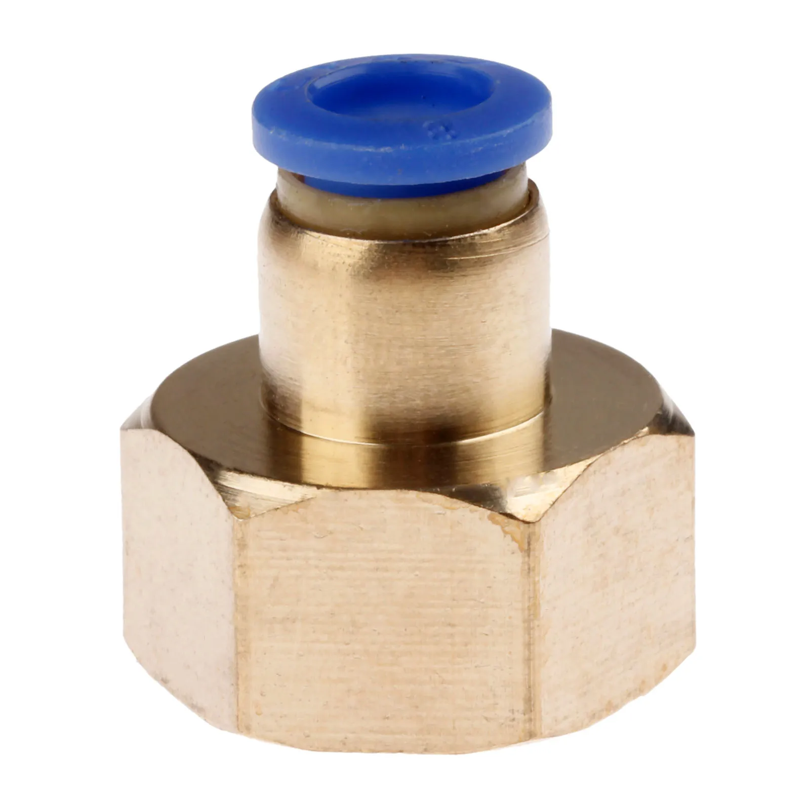 PCF8mm x04 Пневматический фитинги для быстрого Вставной соединитель 1/8 ''1/4'' 3/8 ''1/2'' M5 внутренняя резьба 4681012 мм воздушной трубки прямой - Цвет: PCF8mm x04