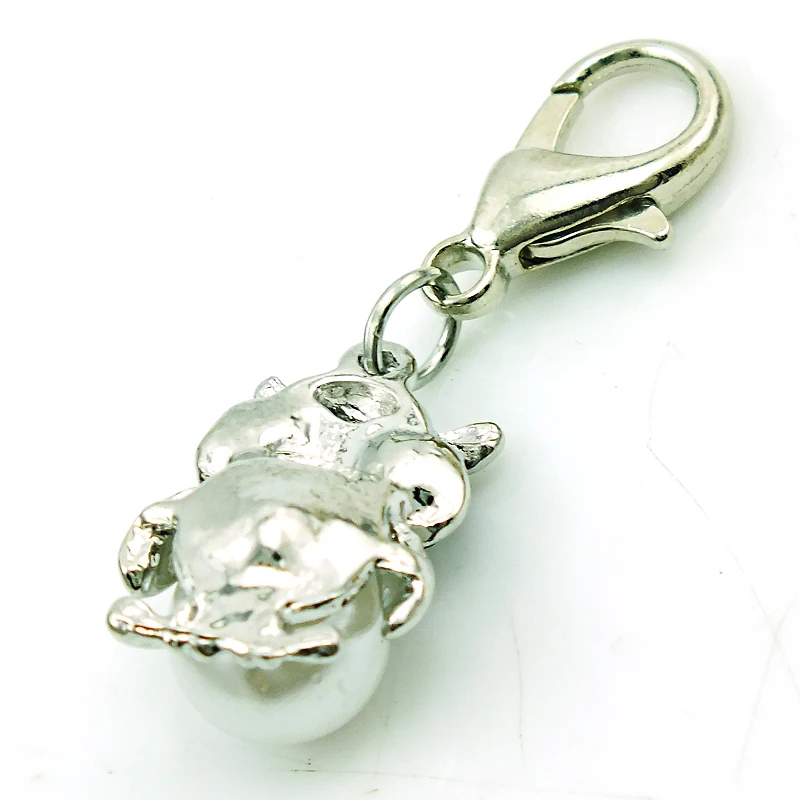 JINGLANG 12 шт./лот Подвески с застежкой-лобстером подвески жемчужной совой животные