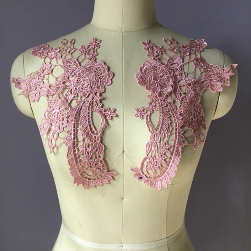 1 пара 6 видов цветов цвета слоновой кости розовые королевские синие фиолетовые