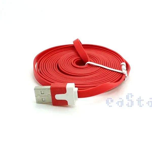 Плоские тонкие телефонные кабели USB 2 0 к Micro кабель синхронизации данных для Samsung