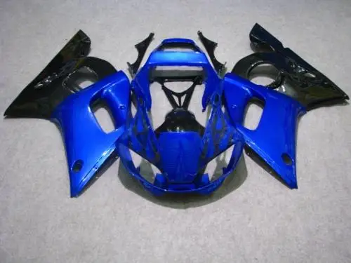 Комплект обтекателей для мотоцикла YAMAHA YZFR6 98 99 00 01 02 YZF R6 1998 2000 2002 YZF600 ABS синий