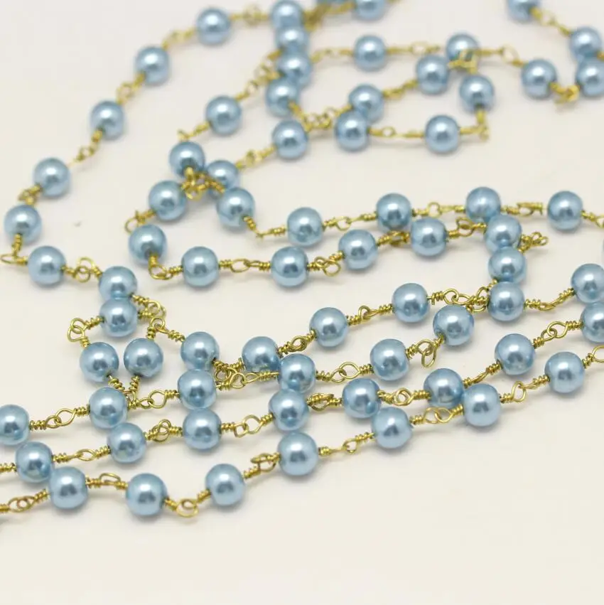 6 мм новая распродажа латунные звенья с проволочной обмоткой ювелирные изделия