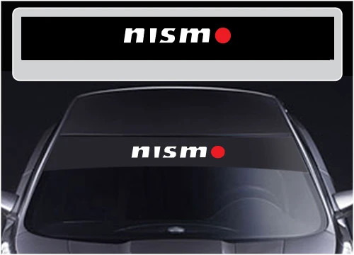 

nismo Car windshield sticker car body sticker for Nissan Tiida Sunny QASHQAI MARCH LIVINA TEANA X-TRAI