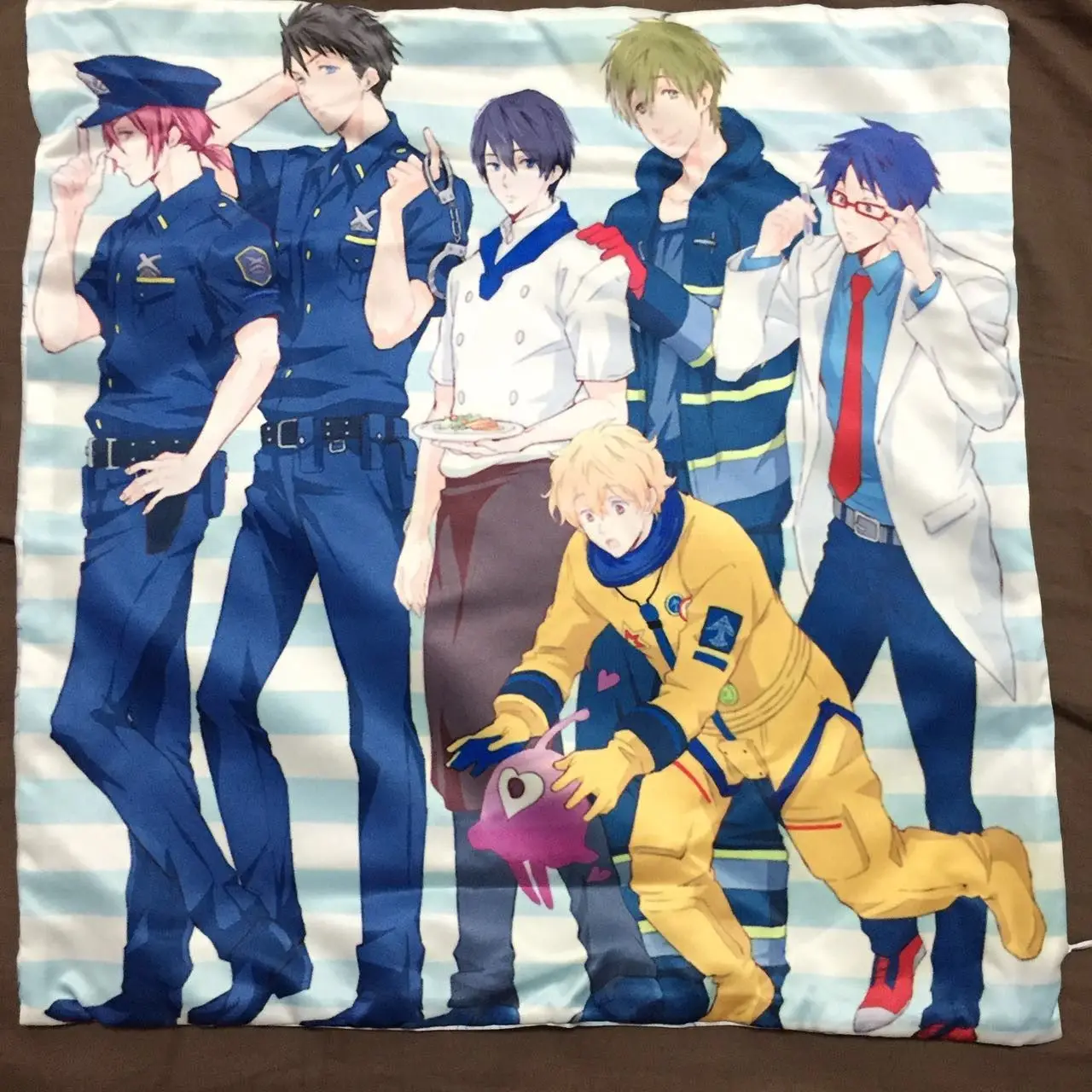 Двусторонняя Подушка для плавания Iwatobi в стиле аниме Free чехол телефона Otaku Cosplay