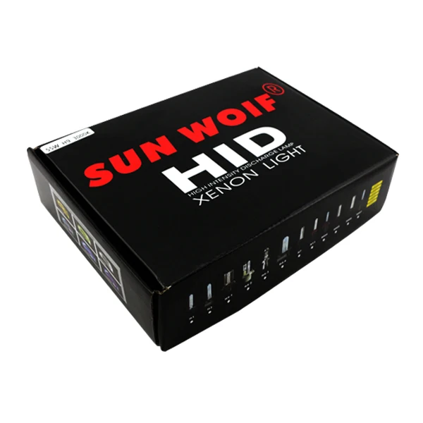 SUNWOIF Xenon HID kit Bi-Xenon H4-3 H/L High low dual beam H13 9004 9007 9003 AUTO CAR lamp KIT 55w color 3000k-30000k | Автомобили и